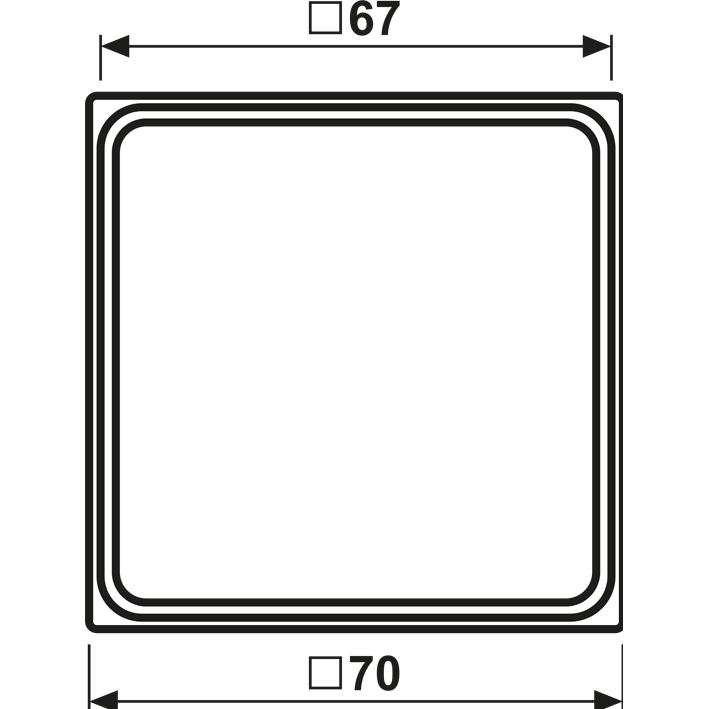 Thumbnail - JUNG, Zubehör Schalterprogramm, Zwischenrahmen