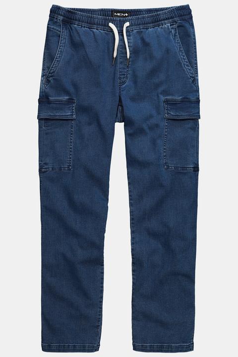 Image du produit Men+ Cargo-Jeans, Bauchfit, Regular Fit, 5-Pocket (L)