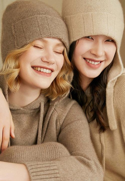 Immagine prodotto Bellemere Beannie, il berretto in cashmere con le orecchie