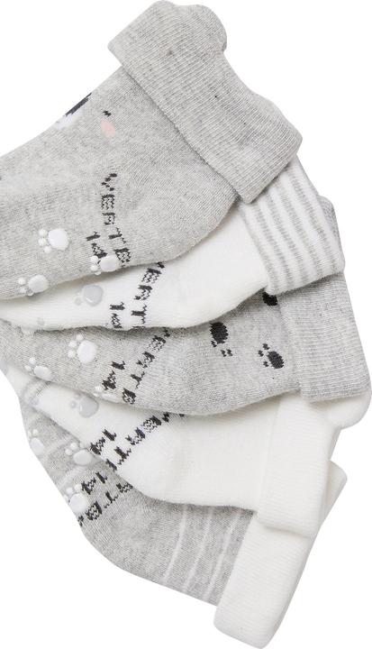 Image du produit Vertbaudet Lot de 5 chaussettes bébé à motif koala antidérapantes (Pack de 5, 17)