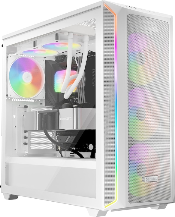 Actual product image be quiet! LIGHT WINGS LX 120mm PWM White Triple-Pack (120 mm, 3 x)