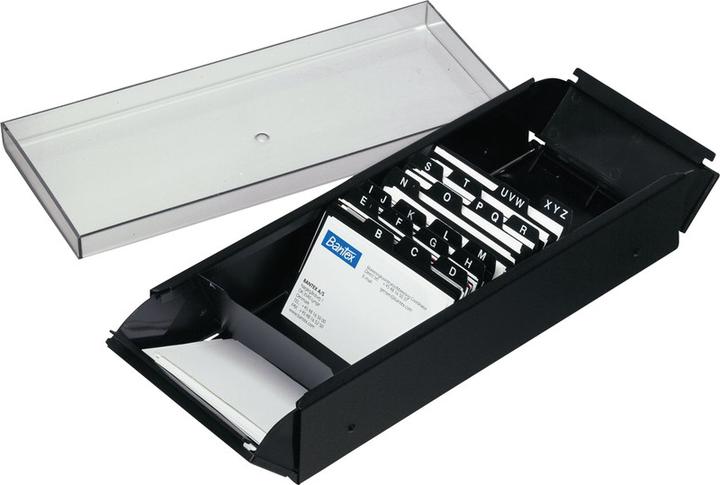 Bantex Scatola dei biglietti da visita (90 x 55 mm)
