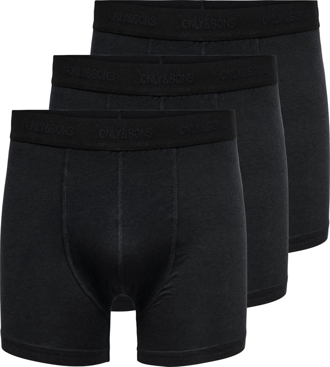 Only & Sons Onsfitz Bamboo Boxer Logo 3-Pack Noos