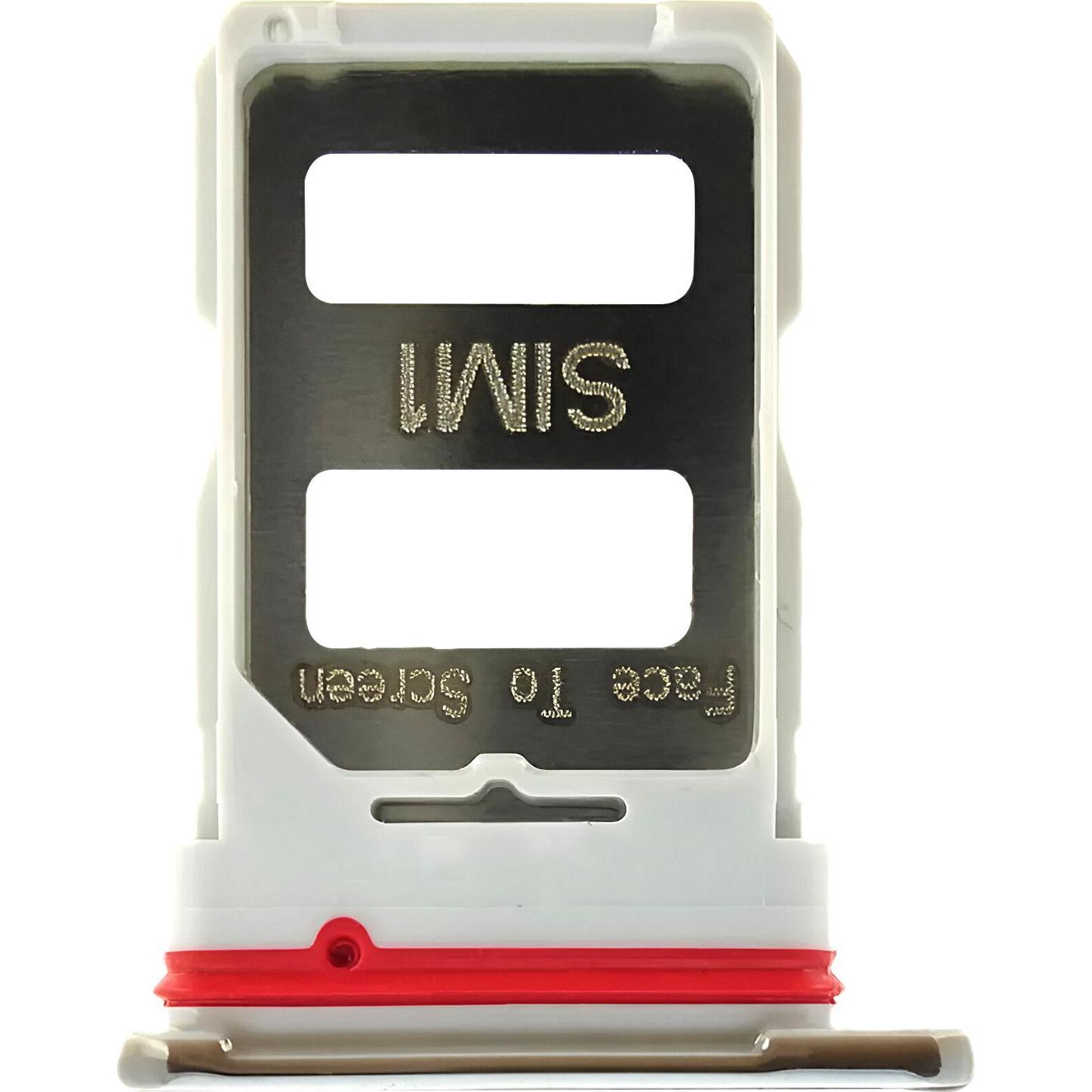 Clappio SIM-Kartenhalter Ersatzteil (Xiaomi Mi 11i), Mobilgerät Ersatzteile, Weiss