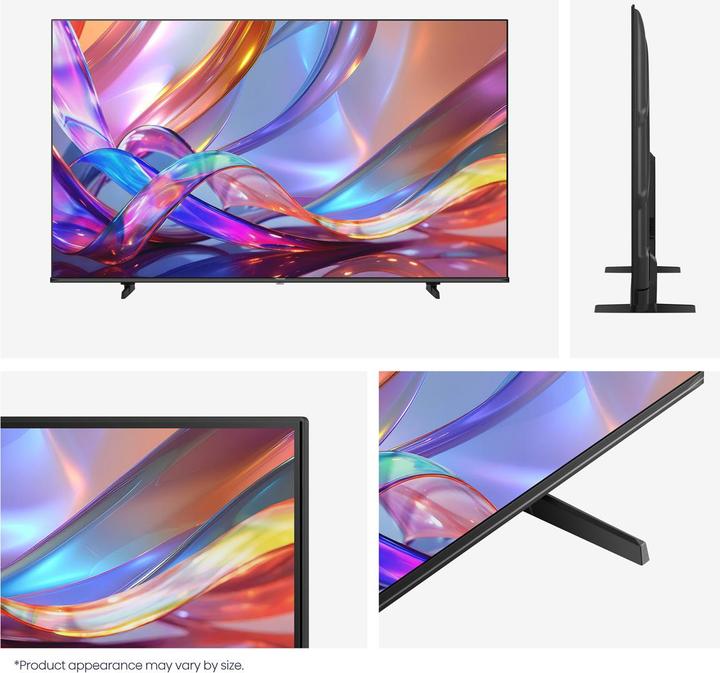 Actual product image Hisense 58E7S (58", QLED, 4K, 2026, DE)