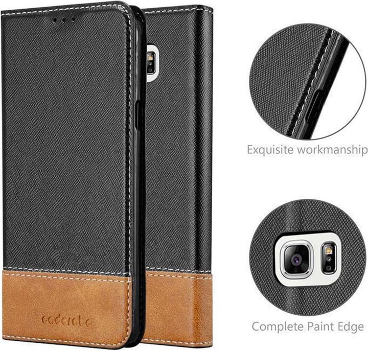 Actual product image Cadorabo Book X Wallet Cover (Samsung Galaxy Note 5)