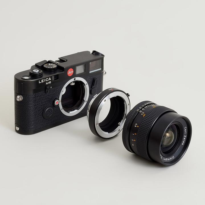 Actual product image Urth Lens Mount Adapter: Compatible with Contax/Yashica (C/Y) Lens to Leica M Camera Body