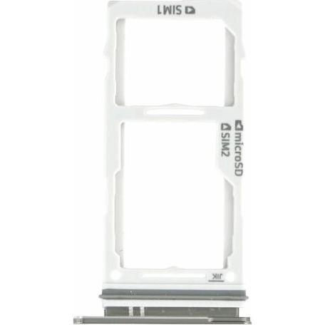 Samsung SIM / MicroSD-Kartenfach G975 Galaxy S10+ (Dual) schwarz GH98-43724A (Galaxy S10+), Mobilgerät Ersatzteile, Schw...