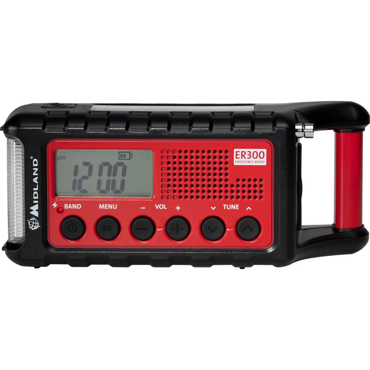 Midland Er300 (FM), Radio, Schwarz, Rot