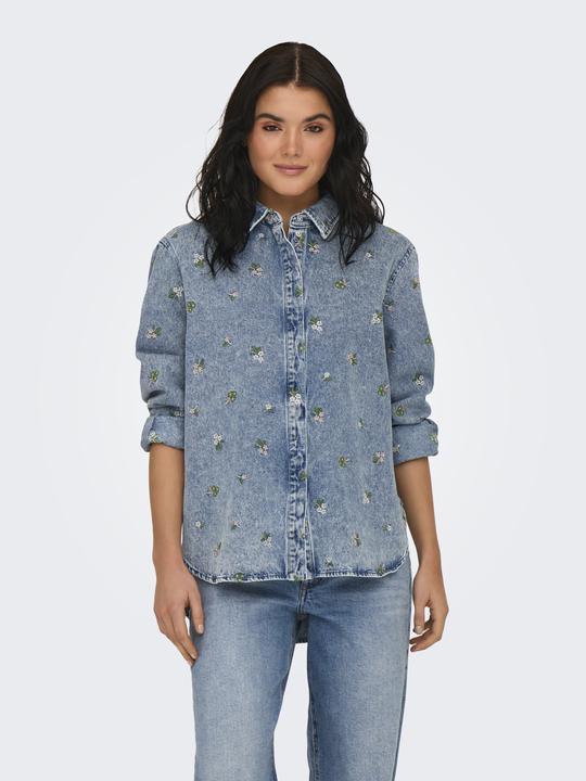 Immagine prodotto Only Onlvera L/S Flower Emb Shirt Dnm Yor (XS)