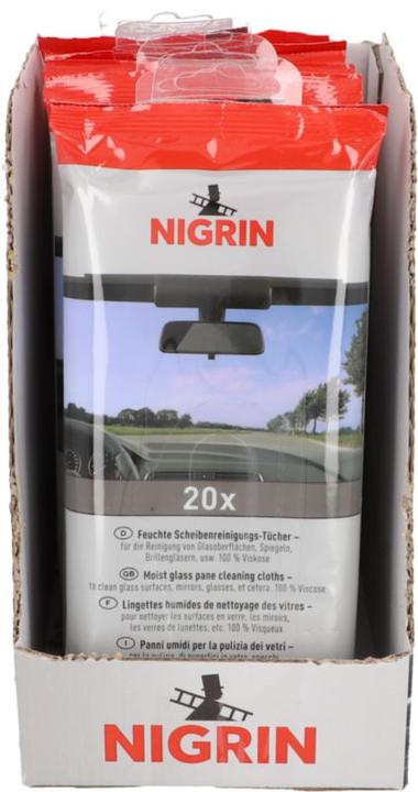 Actual product image Nigrin Windscreen cleaning cloths