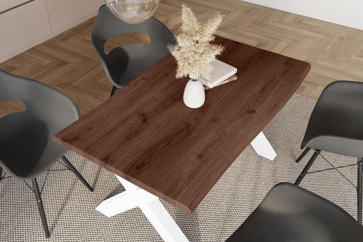 Image du produit SAM JULIUS Baumkante massiv Mdf (120 x 120 x 77 cm)