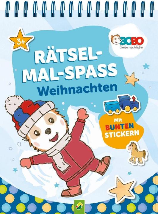Bobo Siebenschläfer - Rätsel-Mal-Spass Weihnachten