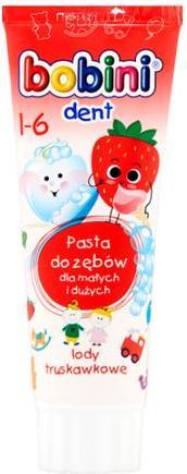 Produktbild Bobini Dent Children's Toothpaste Strawberry Flavor for Ages 1 and Up (75 ml)