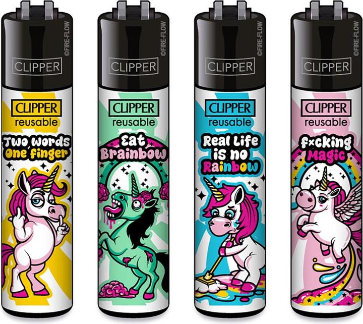 Image du produit Clipper 4er Slogan Unicorn 144-147