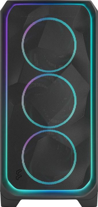 Actual product image Fractal Meshify 3 XL Ambience Pro RGB Light Tint Black (mATX, SSI EEB, SSI CEB, ITX, ATX)