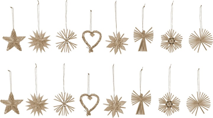 Produktbild Bloomingville Hirah Ornament (32 -teilig)