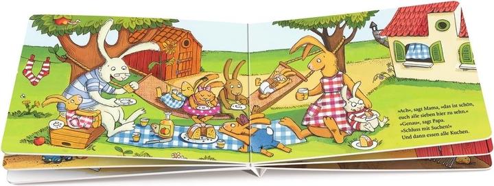 Produktbild Wenn sieben freche kleine Hasen schnell in die (Deutsch, Christiane Hansen, Sabine Praml, 2016)