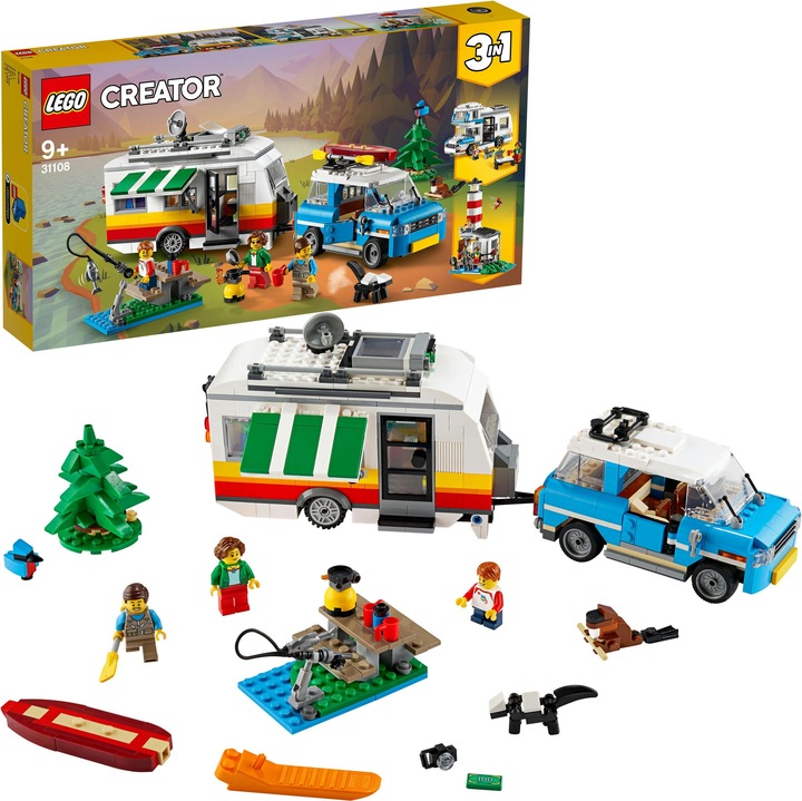 Actual product image LEGO Camping holiday (31108, LEGO Creator 3-in-1)
