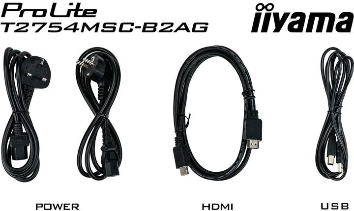 Image du produit iiyama ProLite T2754MSC-B2AG (1920 x 1080 pixels, 27")