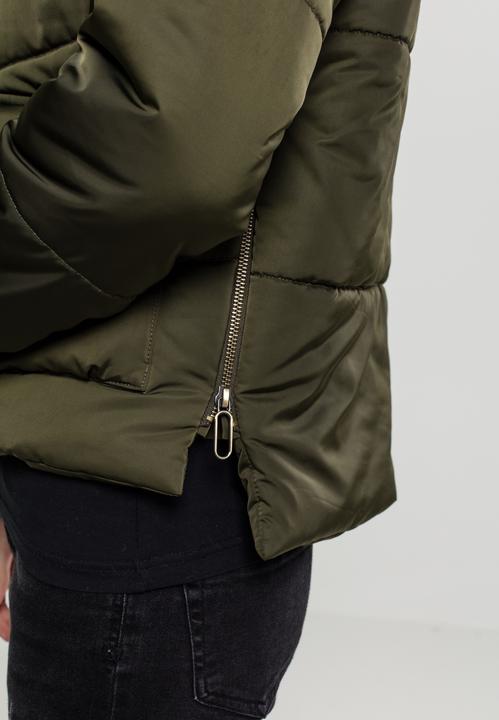 Produktbild Urban Classics Ladies Sherpa Hooded Jacket (XL)