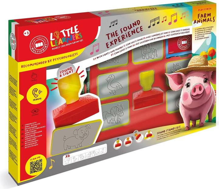 Immagine prodotto Multiprint Set di francobolli Fattoria con suono 1