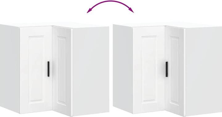Actual product image vidaXL Küchen-Eckhängeschrank (57 x 57 x 60 cm)