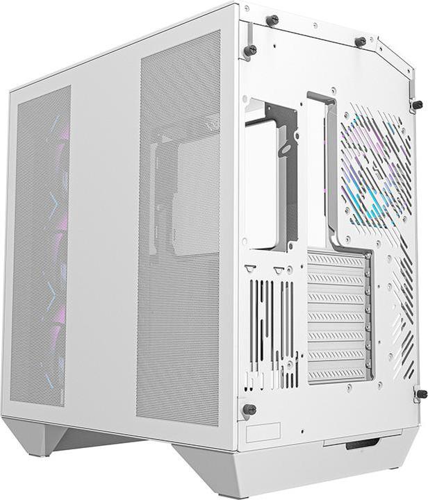 Productafbeelding Darkflash Tech Darkflash DY470 computer case (white) + 4 fans + GPU bracket (ATX, ITX, mATX)
