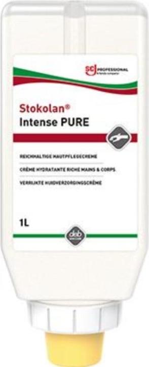 Actual product image Deb Stoko Stokolan® Intense PURE intensive skin care cream 1,000 ml soft bottle very dry (Liquid soap, 1000 ml)