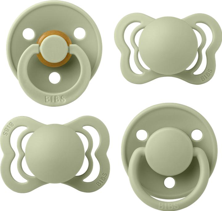 Immagine prodotto Bibs Succhietto Try-It Collection, Salvia (4 x, fino a 6 M.)