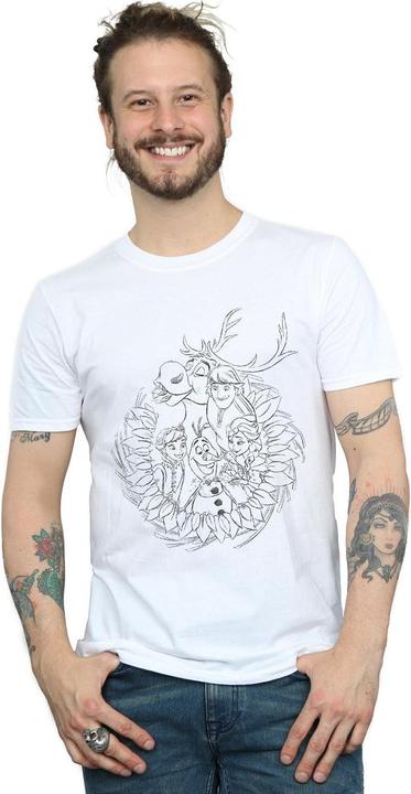 Produktbild Disney Frozen Friends Wreath TShirt (XL)