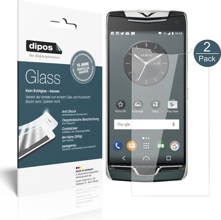 Actual product image Dipos Screen Protector Anti-Shock (2 pcs., Vertu Constellation)