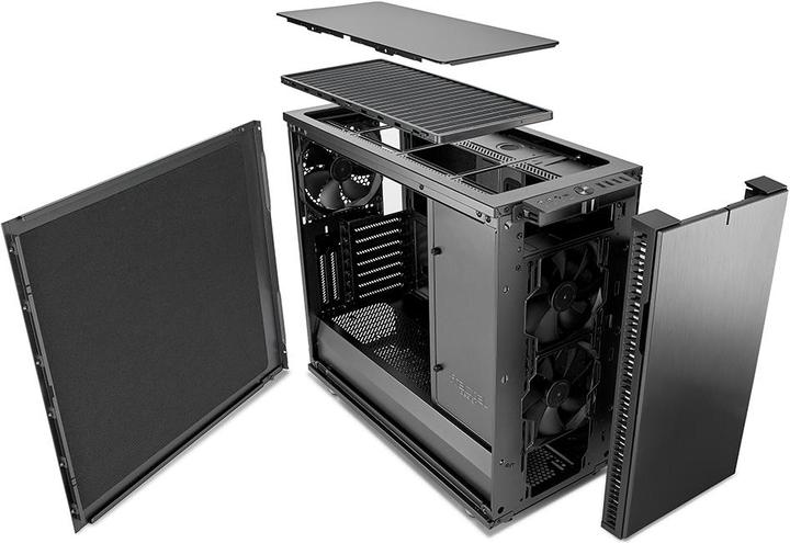 Produktbild Fractal Define R6 USB-C - Gunmetal (ATX, E-ATX, mATX, Mini-ITX)