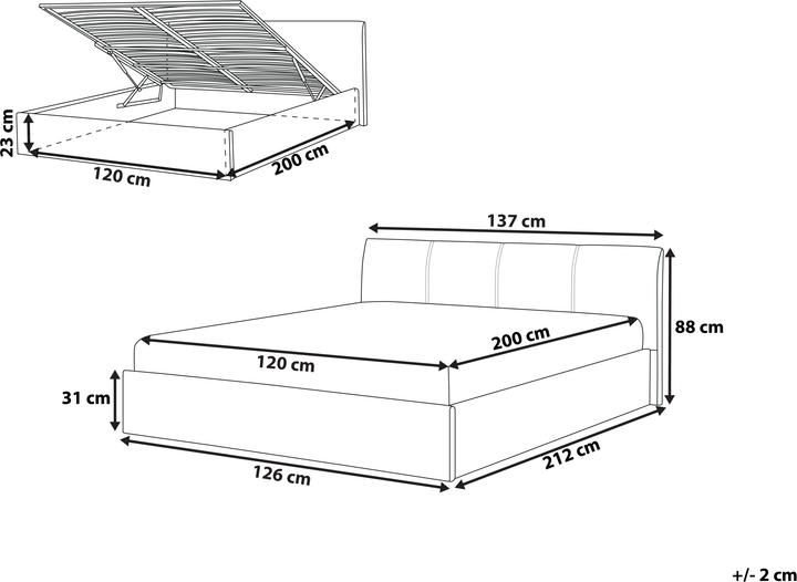 Image du produit Beliani Orbey (120 x 200 cm)