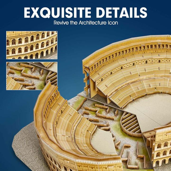 Produktbild Cubicfun Cubic Fun - The Colosseum 3D 131 pcs (200976) (131 Teile)