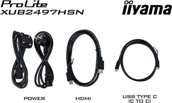 Productafbeelding iiyama Monitor XUB2497HSN-B2 (1920 x 1080 Pixels, 23.80")