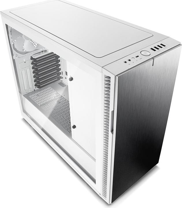 Actual product image Fractal Define R6 USB-C - White TG (ATX, E-ATX, mATX, Mini-ITX)