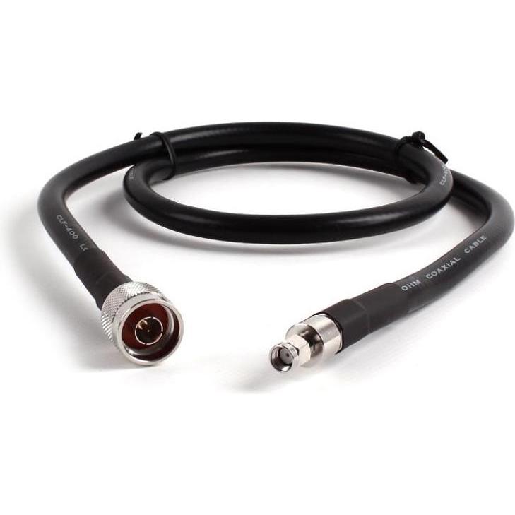 Thumbnail - Varia HDF400 Low Loss-Kabel, 1.0 m, N-Stecker auf RP-SMA-Stecker (Antennenkabel), Antennenkabel