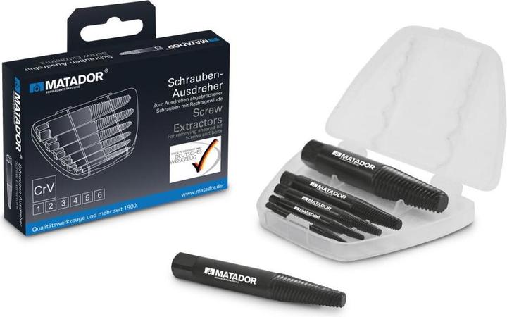 Actual product image Matador Screw extractor set M3 - M24