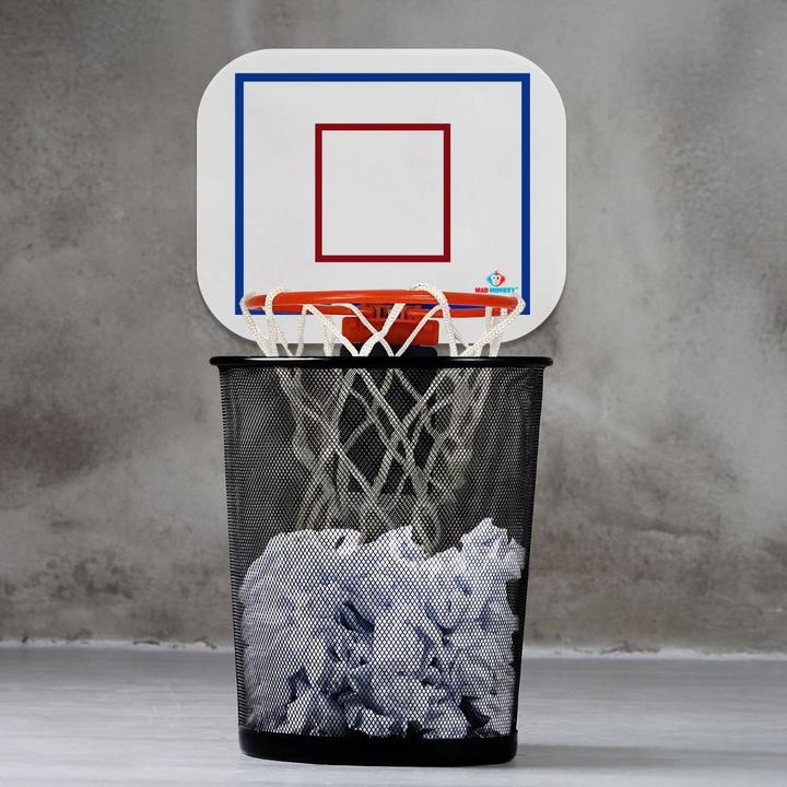 Immagine prodotto Mad Monkey Canestro da basket collegabile al bidone della spazzatura