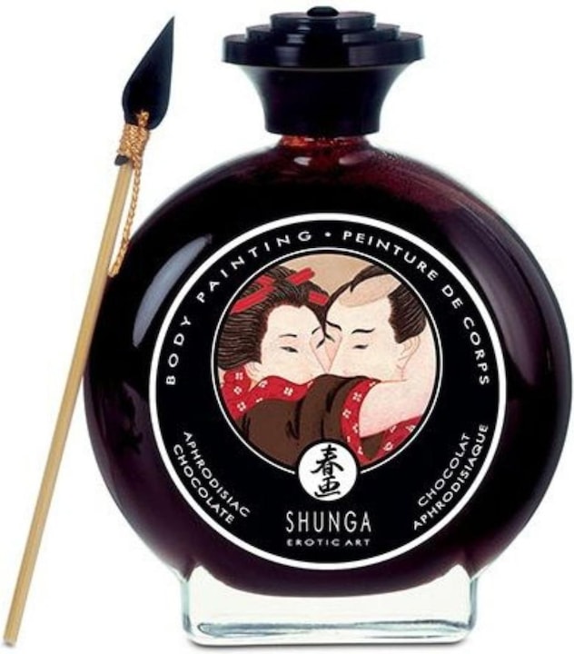 Actual product image Shunga Chocolate Body Paint (100 ml)