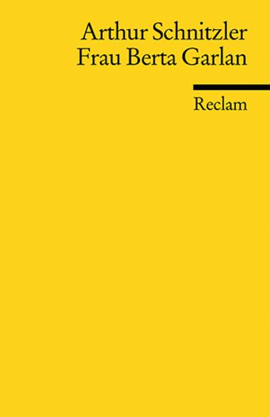 Produktbild Frau Berta Garlan (Deutsch, Arthur Schnitzler, 2006)