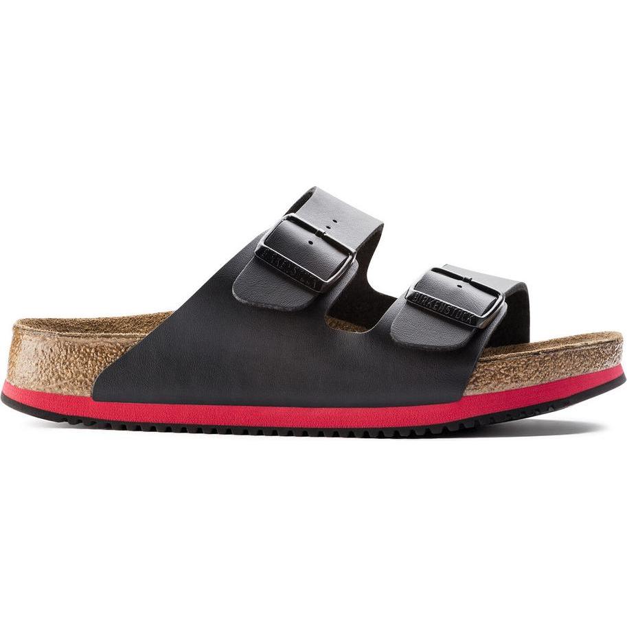 Birkenstock, Herren, Sandalen, Arizona SL Birko-Flor Normal, Schwarz, (36)