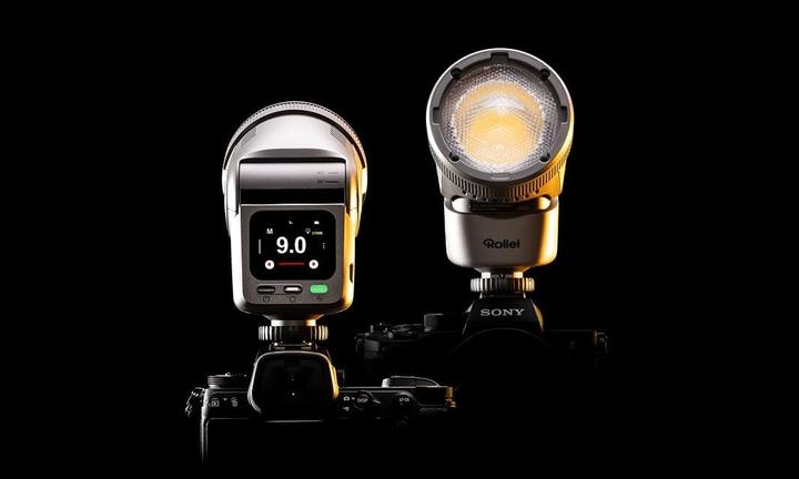 Image du produit Rollei Flash LED 2 en 1 I Eclairage continu bicolore I HS Freeze Q1 (Flash à monter)