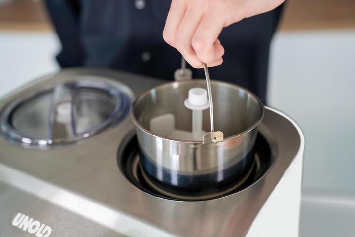 Actual product image Essge Unold 48830 Ice cream maker Doppio bianco (EU plug)