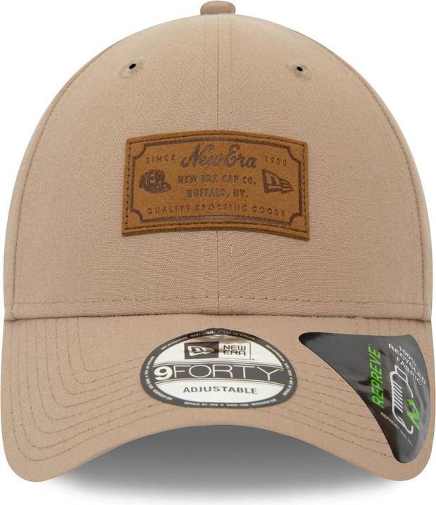 Image du produit New Era 9Forty Adjustable Cap Heritage Brand Patch Ash Brown