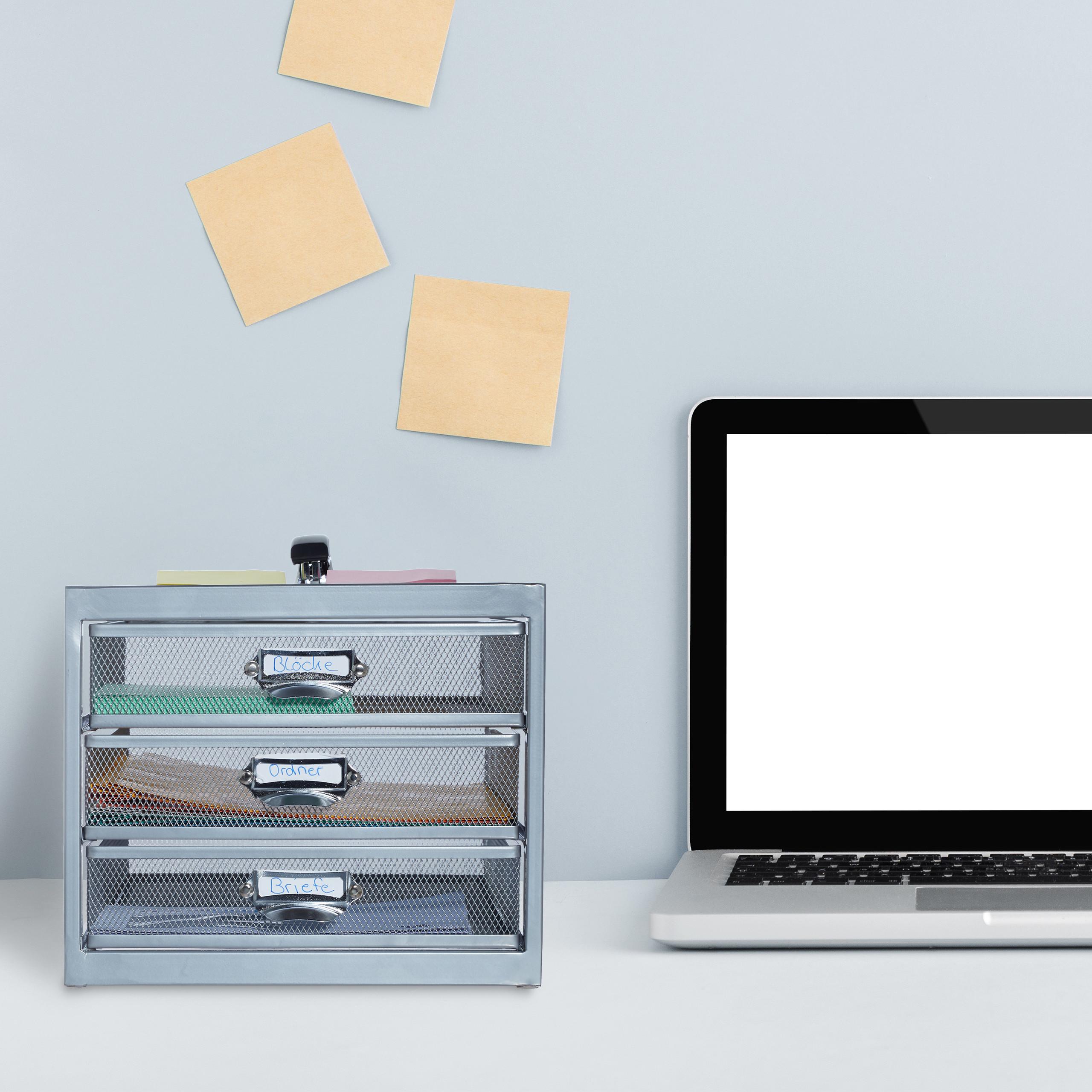 Thumbnail - Relaxdays, Schreibtisch Accessoire, Schubladenbox