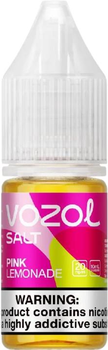 Actual product image Vozol Liquids 20mg, Pink Lemonade (Lemon)