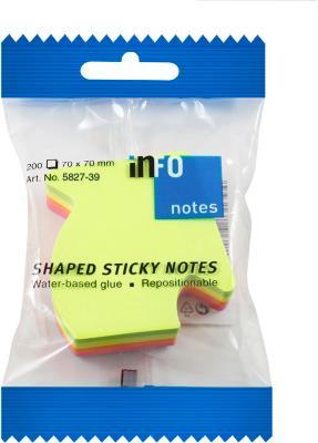 Image du produit Notes autocollantes - formes (70 x 70 mm)