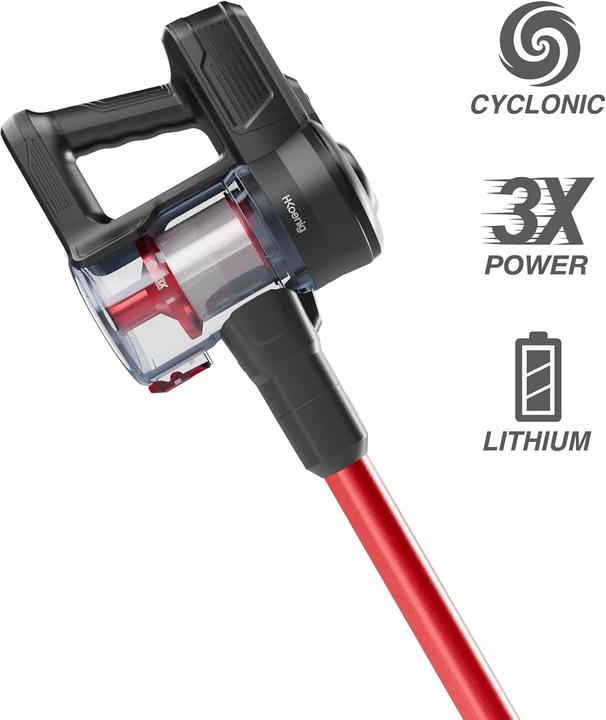 Actual product image H.Koenig Hand vacuum cleaner UP600, bagless, cordless, 100W